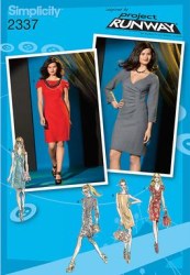 2337 SIMPLICITY DESIGN YR DRESS SLEEVES/KNITS OR NOT PATTERN 12-20